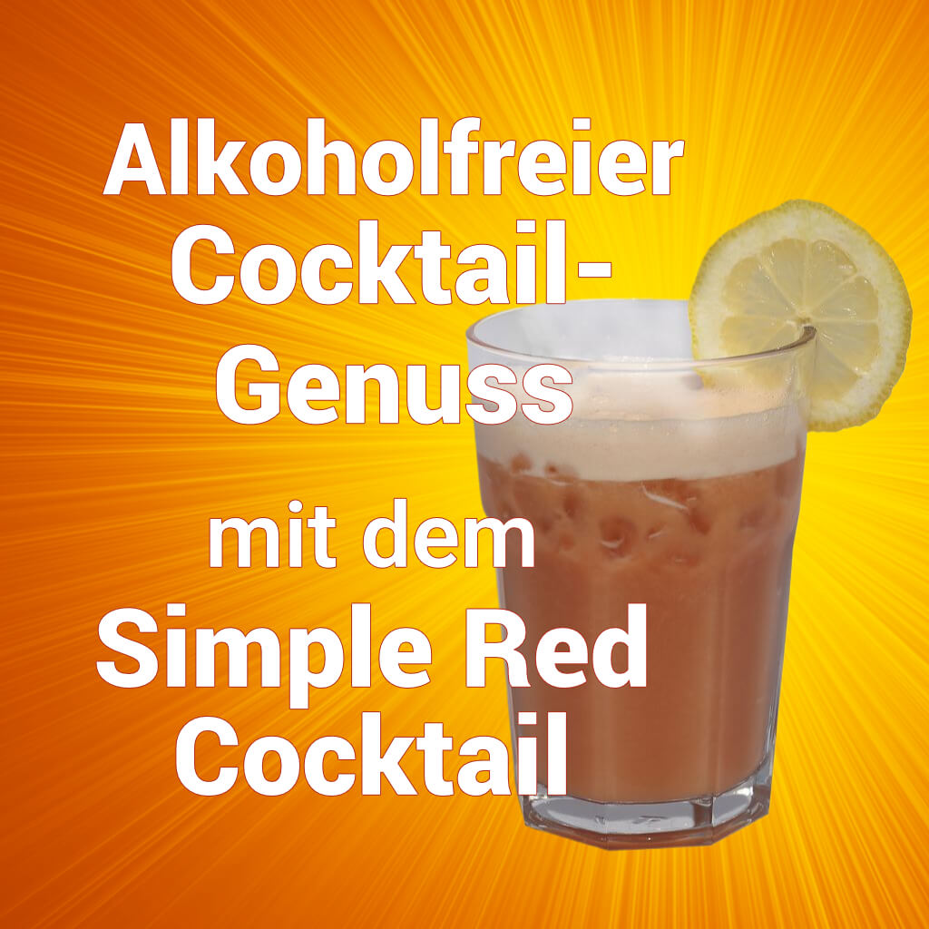 Simple Red Cocktail